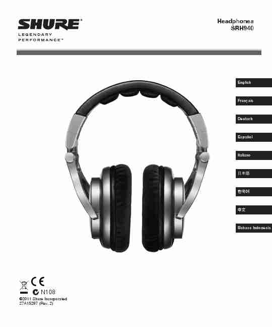 Shure Headphones SRH940-page_pdf